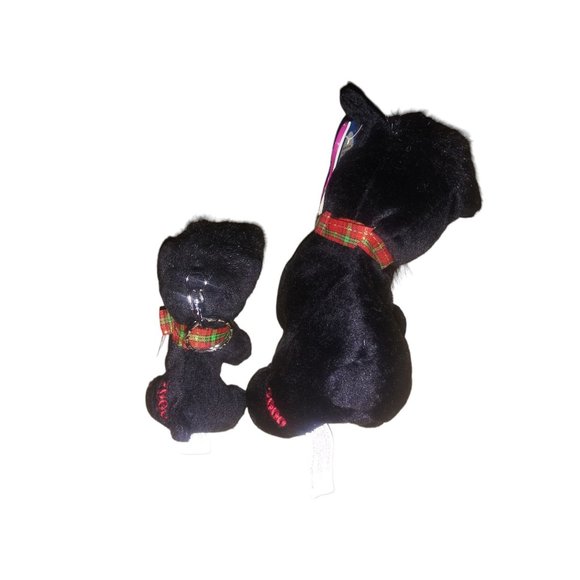 Avon Y2k Scottie MacDougal Stuffed Dog Millennium Full O Beans Plush Key Ring Lo - Picture 2 of 12